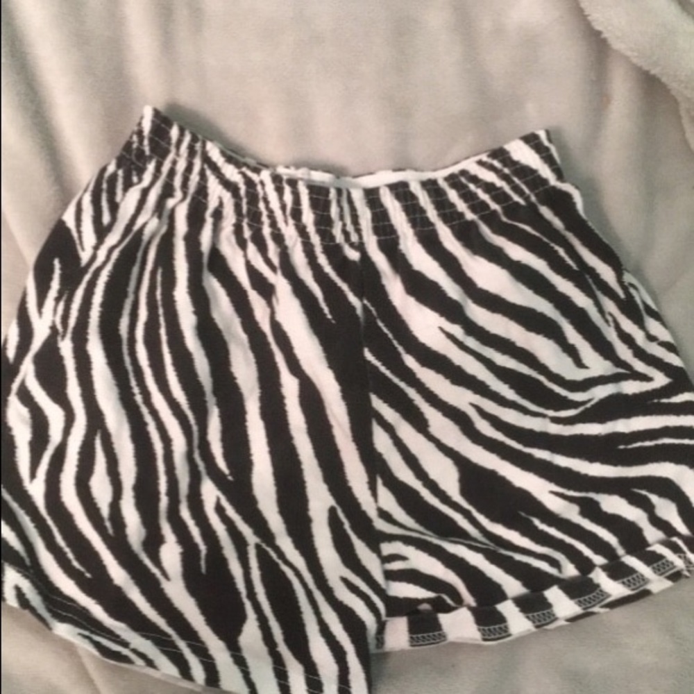 Zebra Shorts